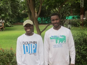 Dolphin Dip T-shirts in Tanzania
